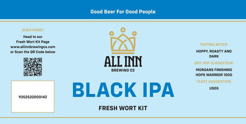 Black IPA - All Inn Brewing Fresh Wort Kit