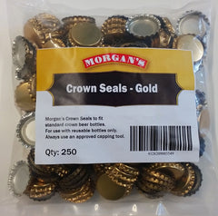 Crown Seals - Gold x 250