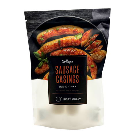 Sausage Casings Collagen size 30