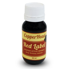 CopperHead Red Label Blended Scotch-Style Whisky Spirit Essence - 50ml
