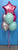 21 Star Foil & 6 Metallic Balloon Arrangement - Stacked
