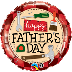 Father's Day Tools Foil Balloon - 46cm