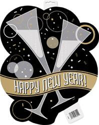 Bubbly New Year Cut Out