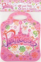 Princess Diva Loot Bags (8 pack)