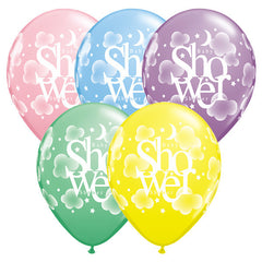 Heavenly Baby Shower Balloons (8 pack)