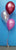 3 Metallic Balloon Arrangement - Staggered