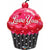 Love You Cupcake Jumbo Foil Balloon - 89cm