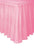 Lovely Pink Plastic Table Skirt (426cm)