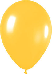 Metallic Pearl Yellow Balloons (25 pack)