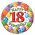 18th Birthday Balloons Foil Balloon - 46cm