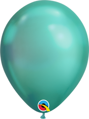 Chrome Latex Balloons 11"/28cm - Green