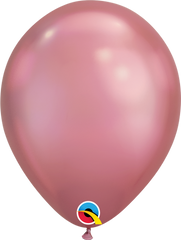 Chrome Latex Balloons 11"/28cm - Mauve