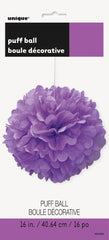 Purple Puff Ball (40 cm)