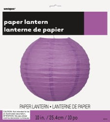 Round Paper Lantern - Purple