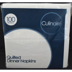 White Dinner Napkins (100 pack)