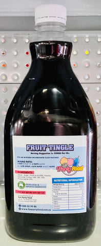 Slushie Syrup - Fruit Tingle 2 litres