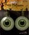 Eyeball Earings - Green