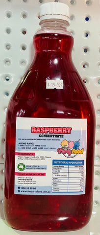 Slushie Syrup - Raspberry 2 litres