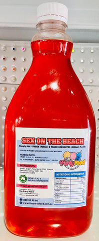 Slushie Syrup - Sex On The Beach 2 litres