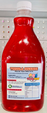 Slushie Syrup - Tequila Sunrise 2 litres