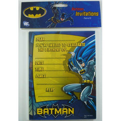 Batman Party Invitations (8 pack)