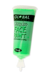 Body Art Face Paint - Flouro Green - 15ml