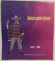 Mexican Poncho - Adult