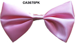 Satin Bow Tie - Pink