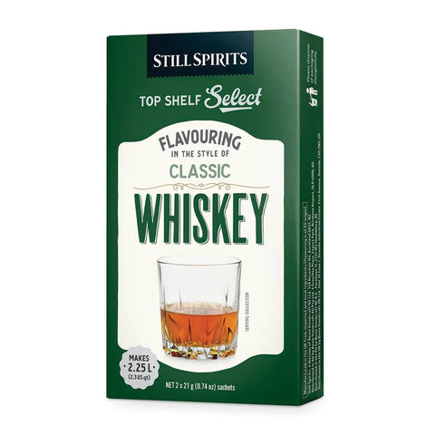 Still Spirits Top Shelf Select Classic Whiskey - 2x21g Sachets