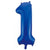 Foil Number 1 - Royal Blue (86cm)