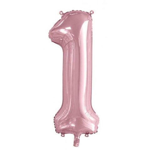 Foil Number 1 - Light Pink (86cm)