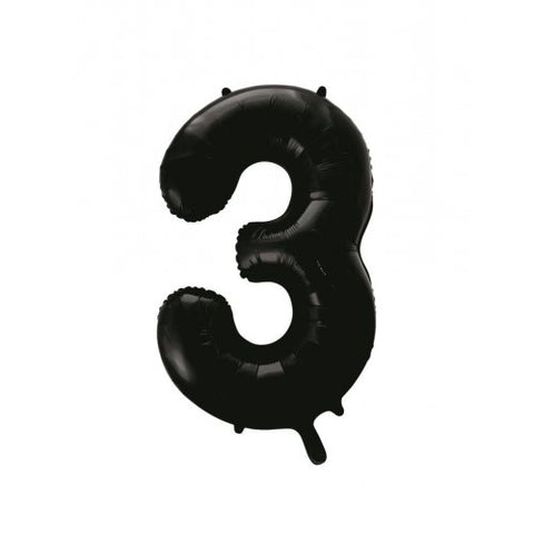 Foil Number 3 - Black (86cm)