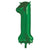 Foil Number 1 - Green (86cm)