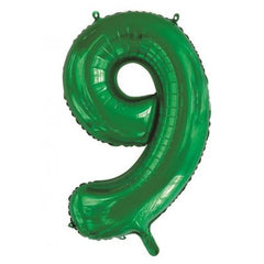 Foil Number 9 - Green (86cm)