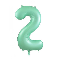 Foil Number 2 - Mint (86cm)