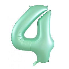 Foil Number 4 - Mint (86cm)