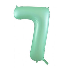 Foil Number 7 - Mint (86cm)
