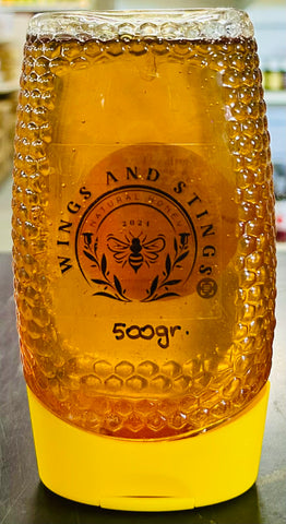 Pure Natural Honey - 500g Squeeze Bottle
