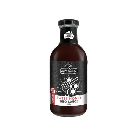 Grill Society Sweet Honey BBQ Sauce - 550g