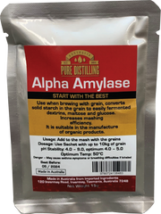 Pure Distilling Alpha-amylase 15g