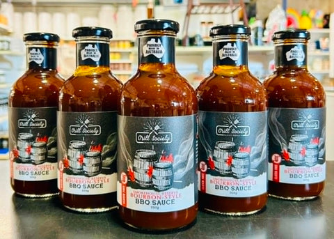 Grill Society Bourbon - Style BBQ Sauce - 550g