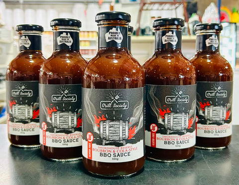 Grill Society Bourbon & Cola BBQ Sauce - 550g