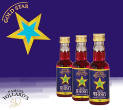 Samuel Willard's Gold Star Irish Whisky Spirit Essence - 50ml