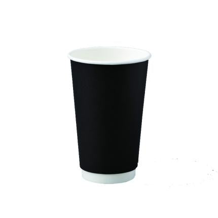 16oz BetaEco Coffee Cups - Black (25 pack)