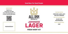 Japanese Lager - All Inn Brewing Fresh Wort Kit