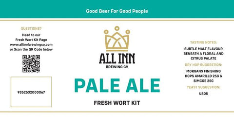 Pale Ale - All Inn Brewing Fresh Wort Kit