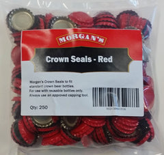 Crown Seals - Red x 250