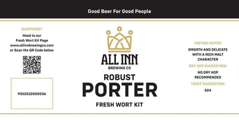 Robust Porter - All Inn Brewing Fresh Wort Kit