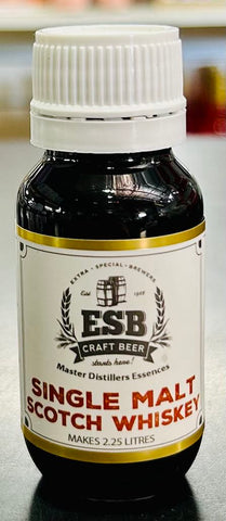 ESB Master Distillers Essences - Single Malt Scotch Whiskey Spirit Essence - 50ml