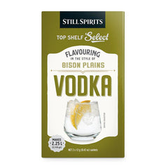 Still Spirits Top Shelf Select Bison Plains Vodka - 2x12g Sachets